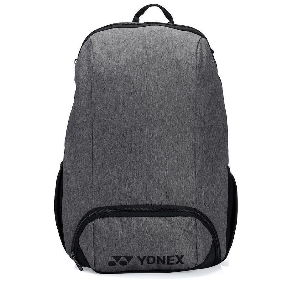 mochila yonex active s gris para pádel con espacio para 2 raquetas