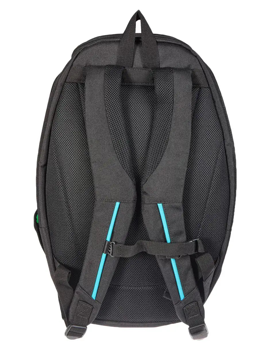 mochila deportiva Yonex negra con espacio para calzado de pádel