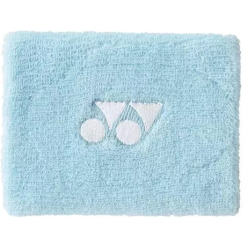 muñequera yonex celeste 2024 ac496, estilo deportivo unisex