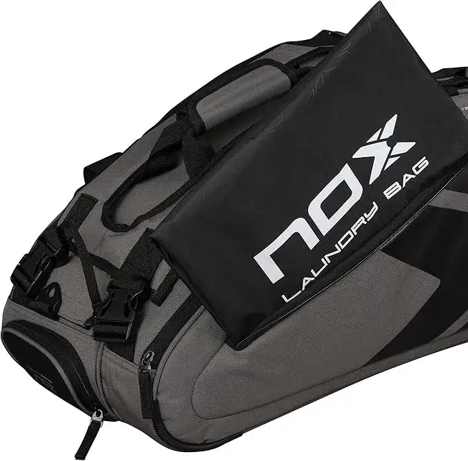 mochila térmica nox gris y negra para jugadores de pádel exigentes