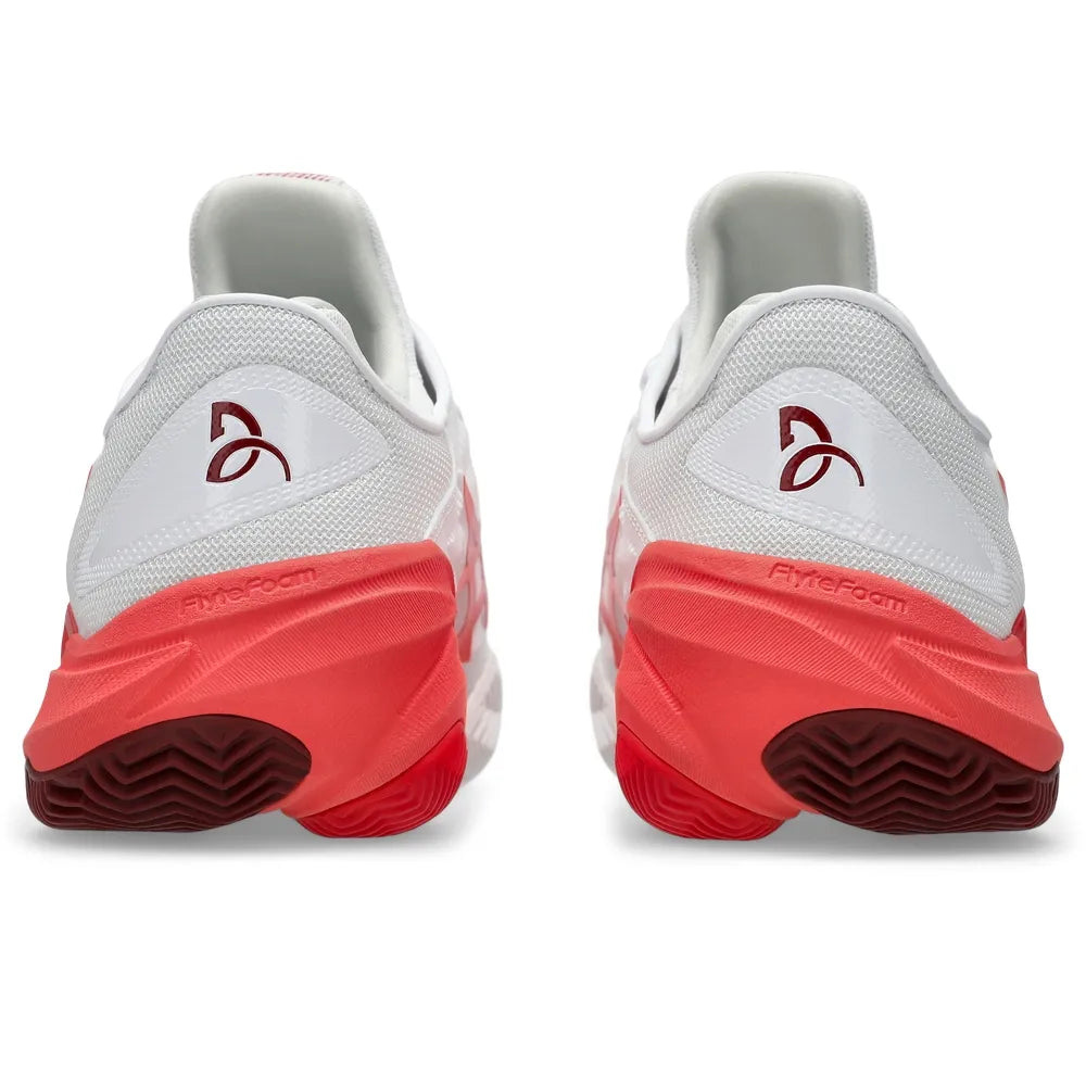 tenis court ff 3 novak blanco rojo eléctrico diseño agresivo