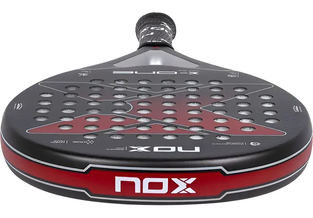 nox x-one evo red pala de padel para jugadores en progreso