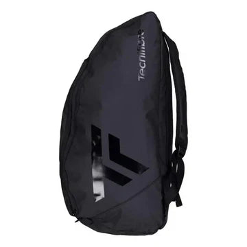 bolsa de pádel tecnifibre negra con diseño vertical y gran capacidad