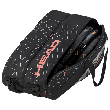 paletero ligero head team l bkcc con bolsillo exterior para accesorios