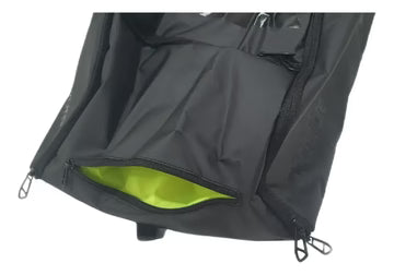 paletero profesional tecnifibre negro con acceso vertical sin contacto al suelo