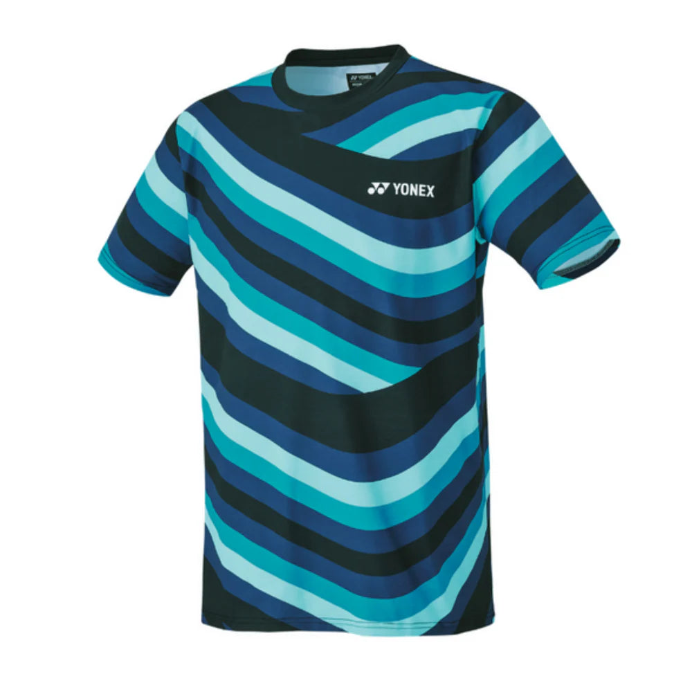playera yonex deportiva hombre con tejido antielectrostático y elástico