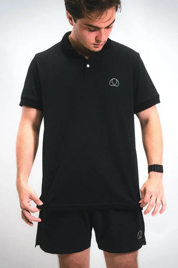 Polo Deuce Game Day Negro para Pádel