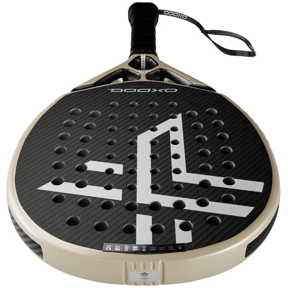 oxdog pure pro+ pala híbrida rugosa para bandejas y liftados