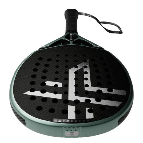 pala oxdog modelo pure pro+ 2026 en verde con superficie técnica