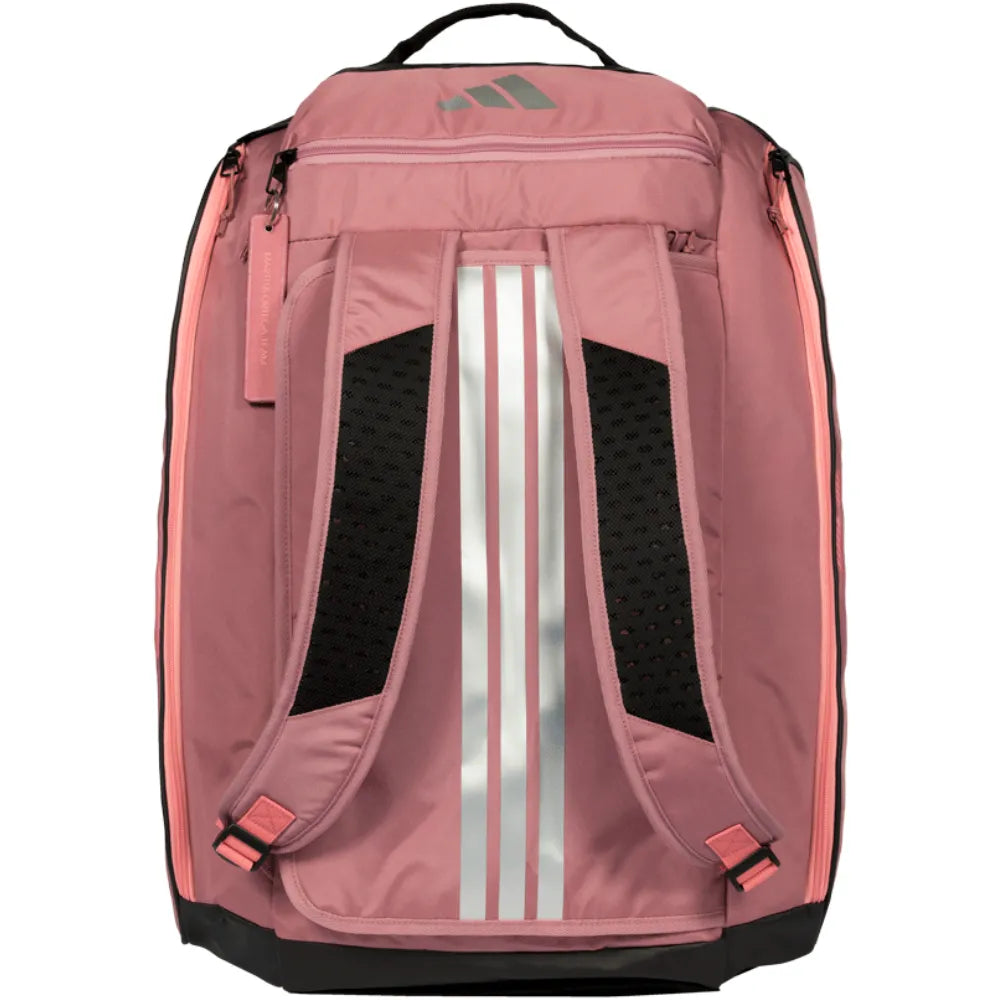mochila padel adidas pro tour pink martita ortega 70L para jugadoras padel pro