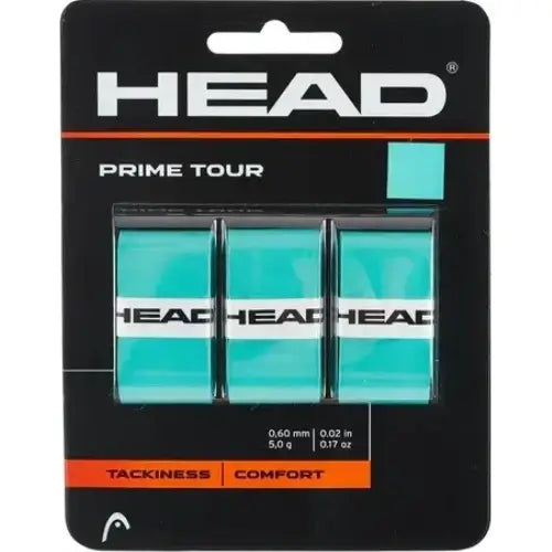 set head prime tour menta pack de 3 para agarre profesional