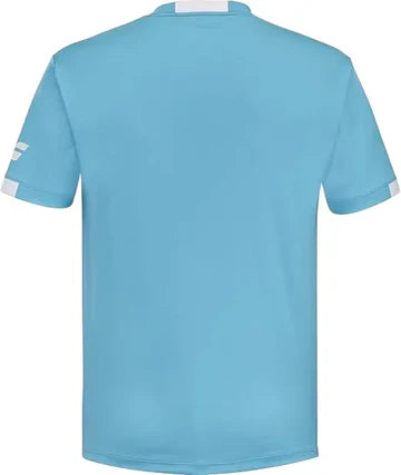 ropa padel hombre babolat play crew cian cómoda y fresca