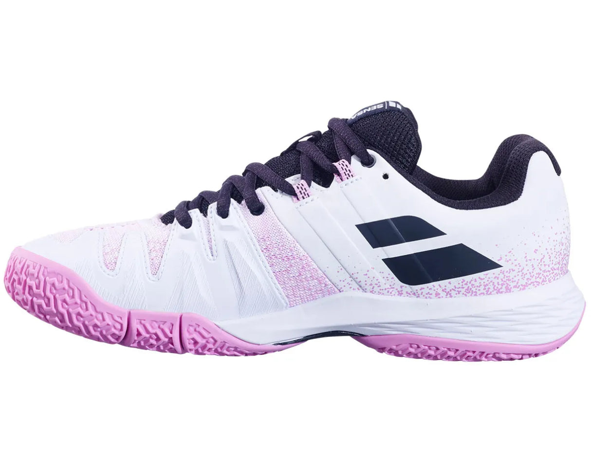 tenis pádel babolat mujer sensa con sistema power strap y diseño femenino