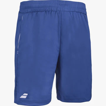 short azul babolat hombre con cordón ajustable y tejido transpirable