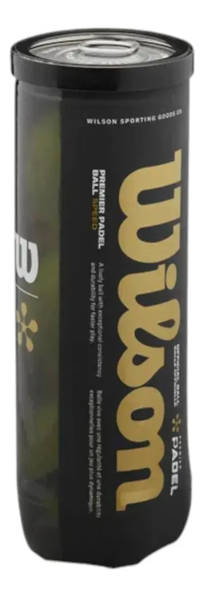 bote wilson premier padel speed con efecto de alta velocidad