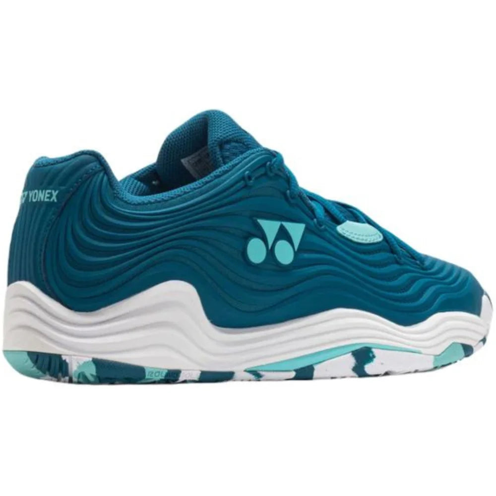 tenis padel yonex fusionrev 5 hombre menta detalle de suela con patron de traccion