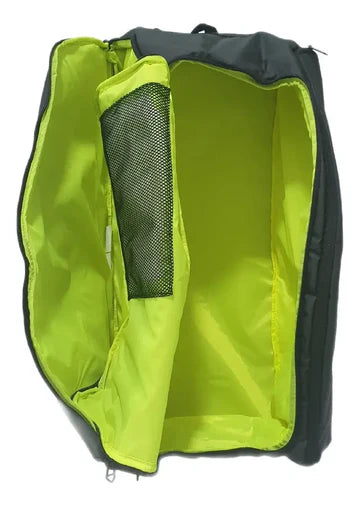 bolsa tecnifibre para pádel con compartimentos para 4 palas y accesorios