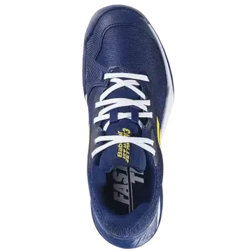 tenis babolat azul niño con excelente tracción y gran durabilidad