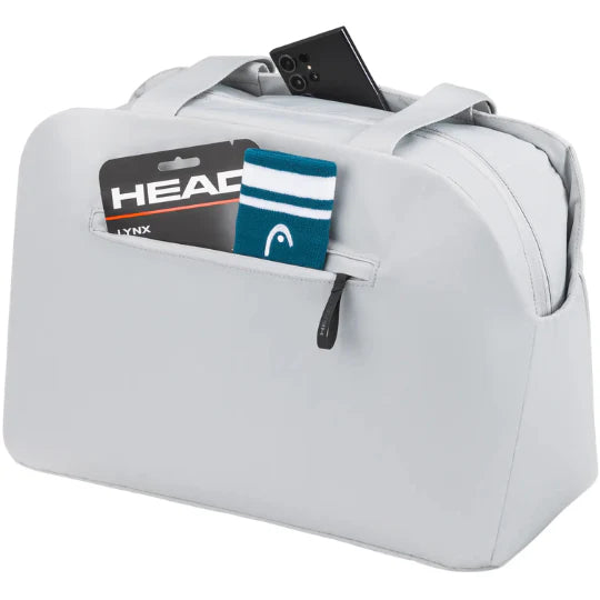 bolsa head pro x tote bag gris claro para transportar raqueta tenis y accesorios deportivos