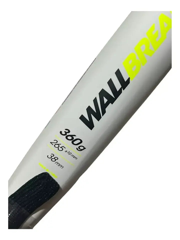 pala tecnifibre wall breaker 2024 w 360 con superficie rugosa para spin