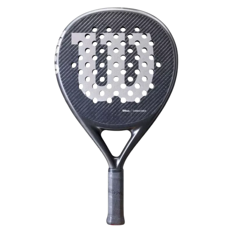 pala wilson carbon force lt ligera con acabado texturizado para control y efecto