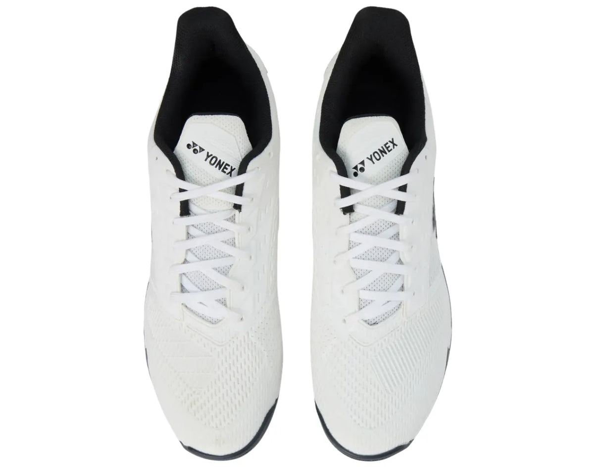 tenis yonex ad-accel blancos con upper de malla transpirable
