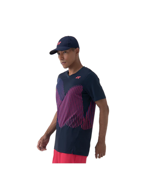 camiseta yonex 10562ex indigo blue con estilo deportivo premium