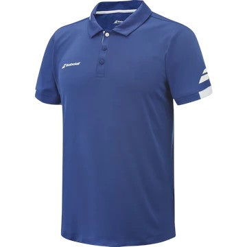 Polo Babolat Play Hombre Azul Marino para Pádel