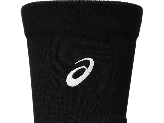 Calcetas Asics Resolution Crew Negras para Pádel
