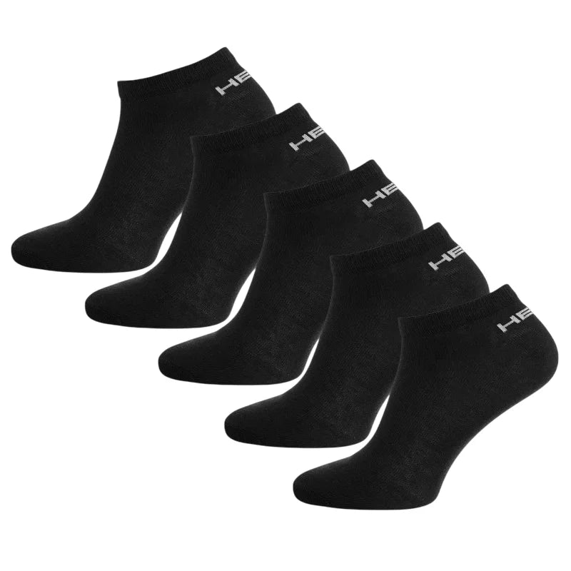 Calcetas Head Mini Tin Negras 5 Pares para Pádel
