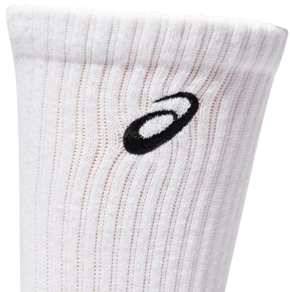 Calceta Asics Cotton Crew Blanco para Pádel