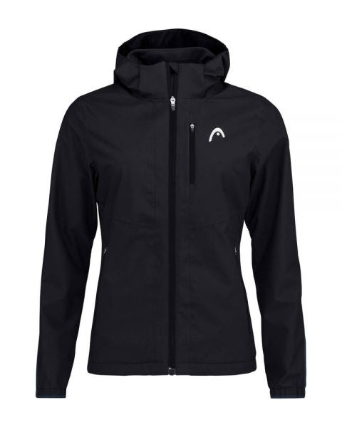 Chaqueta Head Coach Negro Mujer para Pádel