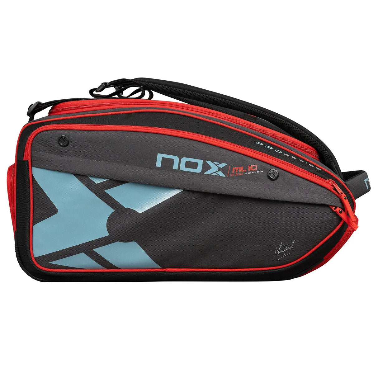 Paletero de Pádel Nox ML10 Competition XL Compact Negro/Rojo