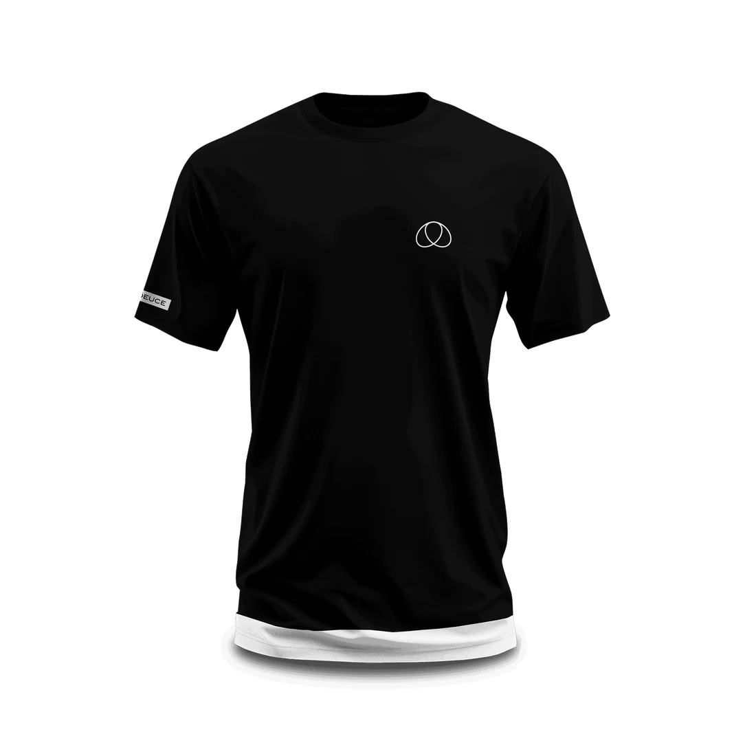 Playera Deuce Tee Midnight Negro Hombre para Pádel