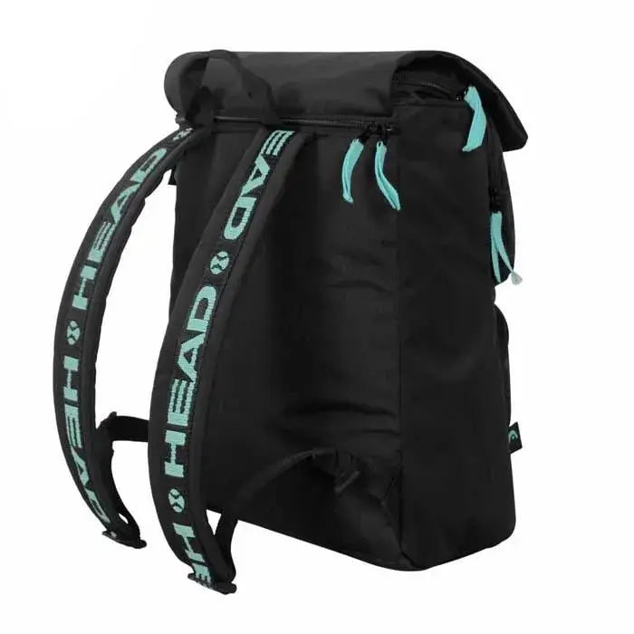Back Pack HEAD Backpack Negro/Menta para Pádel