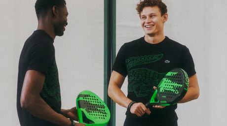 Lacoste entra al pádel con sus nuevas palas