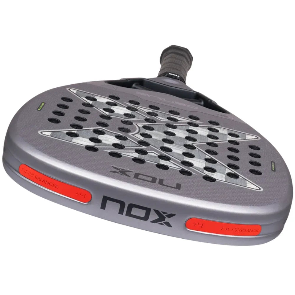 Pala NOX AT10 Genius Attack 18K Alum Agustín Tapia 2027 para Pádel