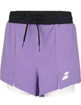 Short Babolat Padel Violeta para Pádel Mujer