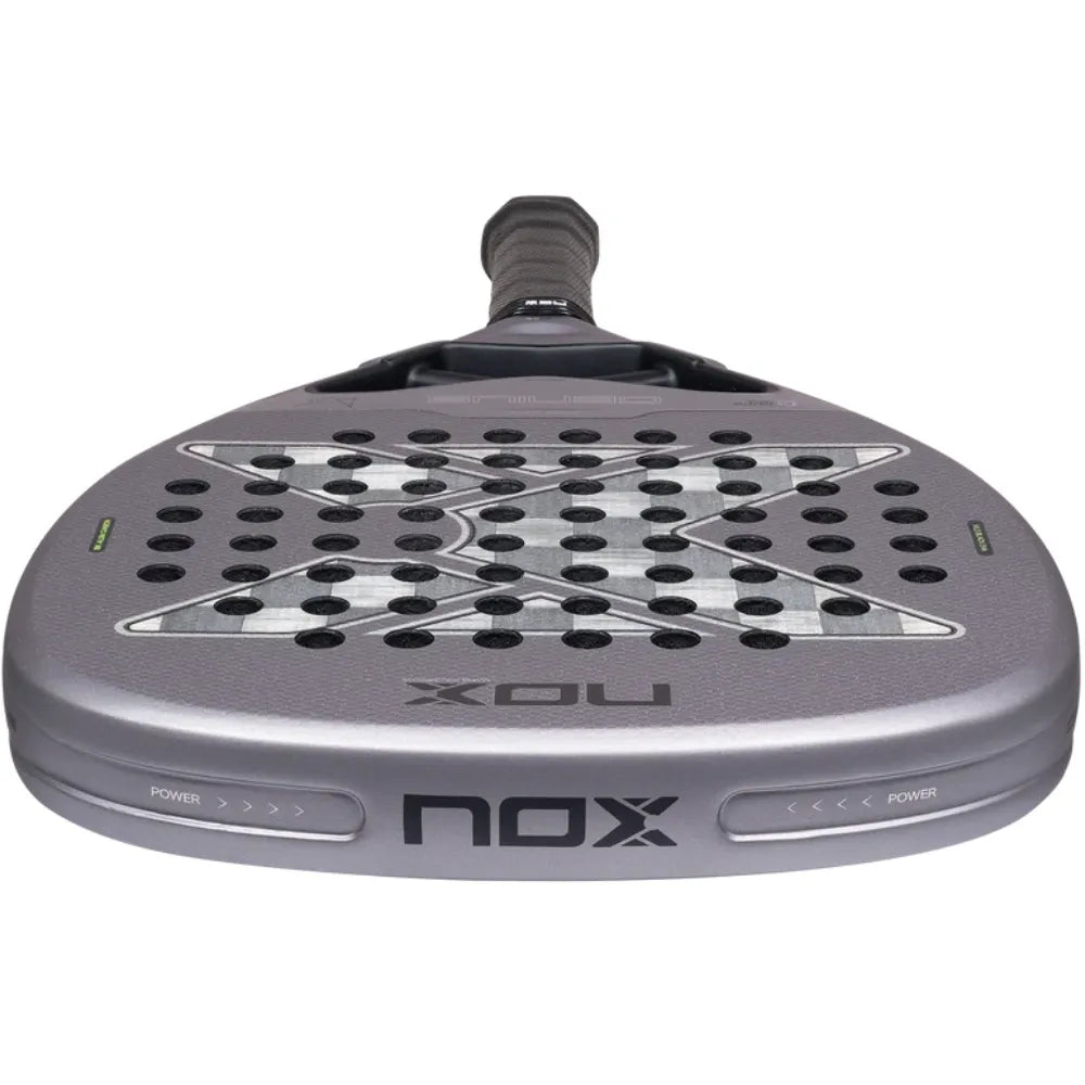 Pala NOX AT10 Genius Attack 18K Alum Agustín Tapia 2027 para Pádel