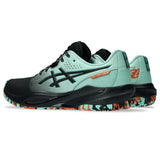 Tenis Asics Gel-Challenger 15 Menta/Negro/Naranja para Pádel