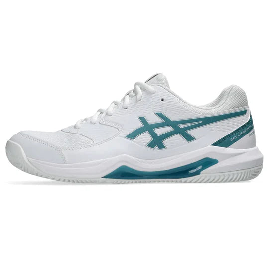Tenis Asics Gel-Dedicate 8 Padel Blanco Verde para Pádel Hombre
