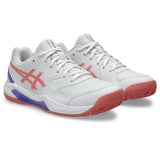 Tenis Asics Gel-Dedicate 8 Padel Blanco Coral para Pádel Mujer