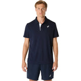 Playera Polo ASICS Court Hombre Midnight para Pádel