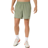 Short ASICS Court 7IN Hombre Khaki Green para Pádel