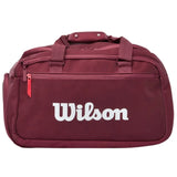 Maleta Wilson Defyer Super Tour Duffel Chica Café Rojo