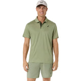 Playera Polo ASICS Court Hombre Khaki Green para Pádel