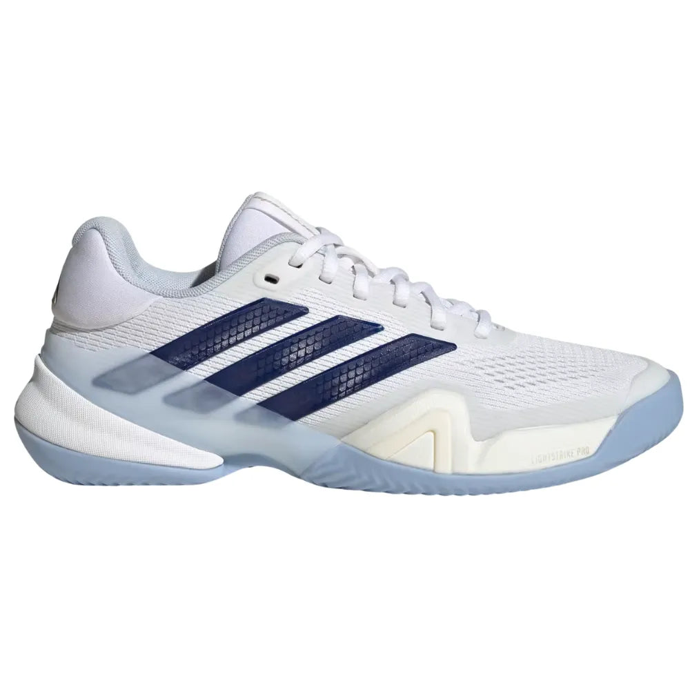 Tenis Adidas Barricade 14 Clay Mujer Blanco / Azul