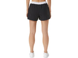 Short Asics Court Mujer Negro/Blanco para Pádel