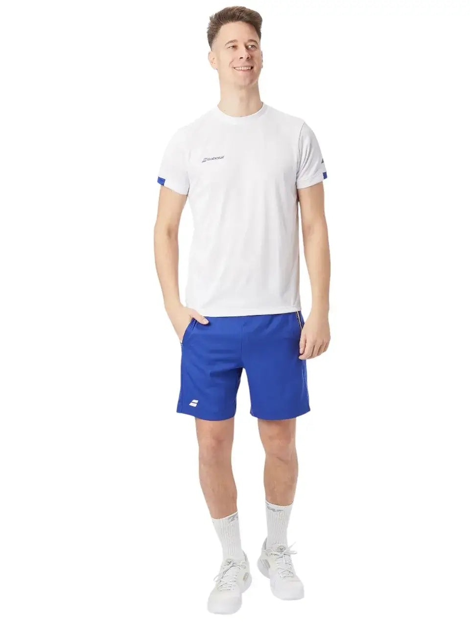 Shorts Babolat Play Azul Marino para Pádel