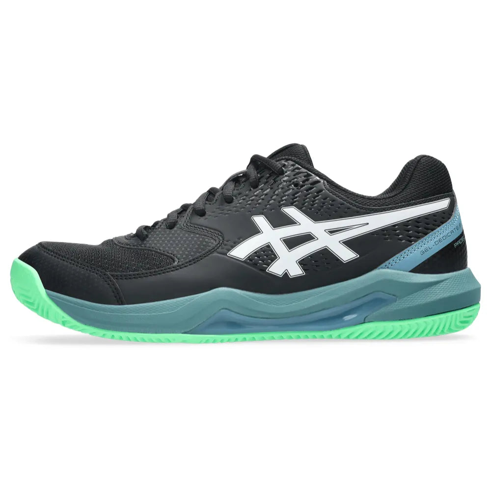Tenis ASICS GEL-DEDICATE 8 PADEL Black Vital Green para Hombre
